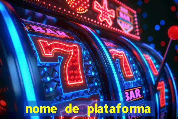 nome de plataforma de jogos